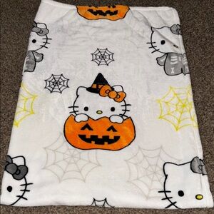 Hello Kitty Halloween throw blanket